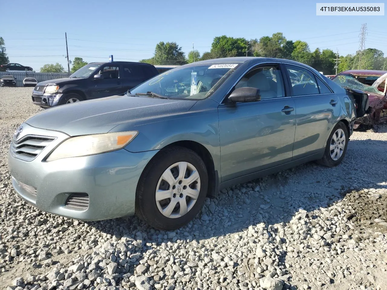 2010 Toyota Camry Base VIN: 4T1BF3EK6AU535083 Lot: 52460684