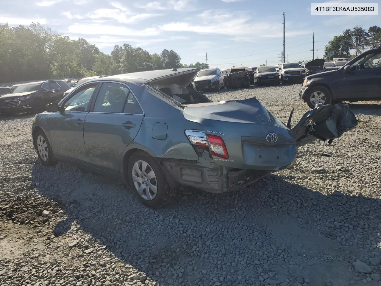 2010 Toyota Camry Base VIN: 4T1BF3EK6AU535083 Lot: 52460684