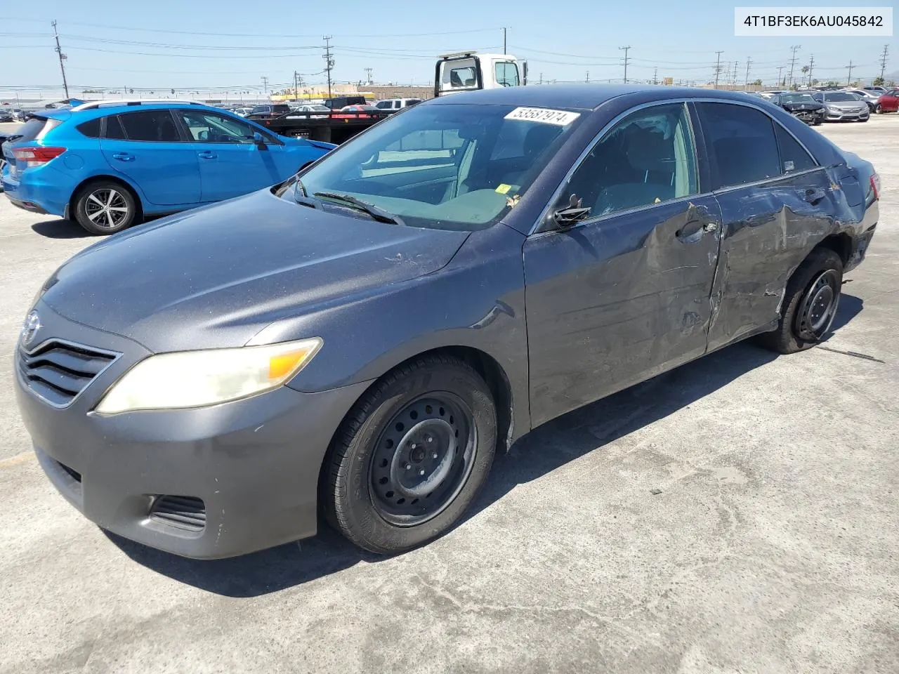 2010 Toyota Camry Base VIN: 4T1BF3EK6AU045842 Lot: 53587974