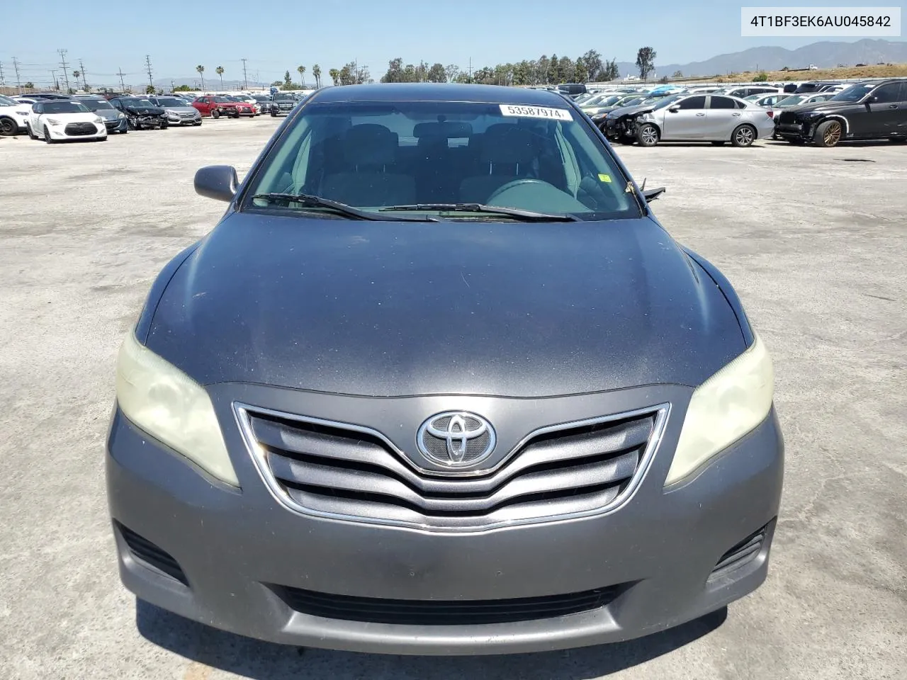 2010 Toyota Camry Base VIN: 4T1BF3EK6AU045842 Lot: 53587974