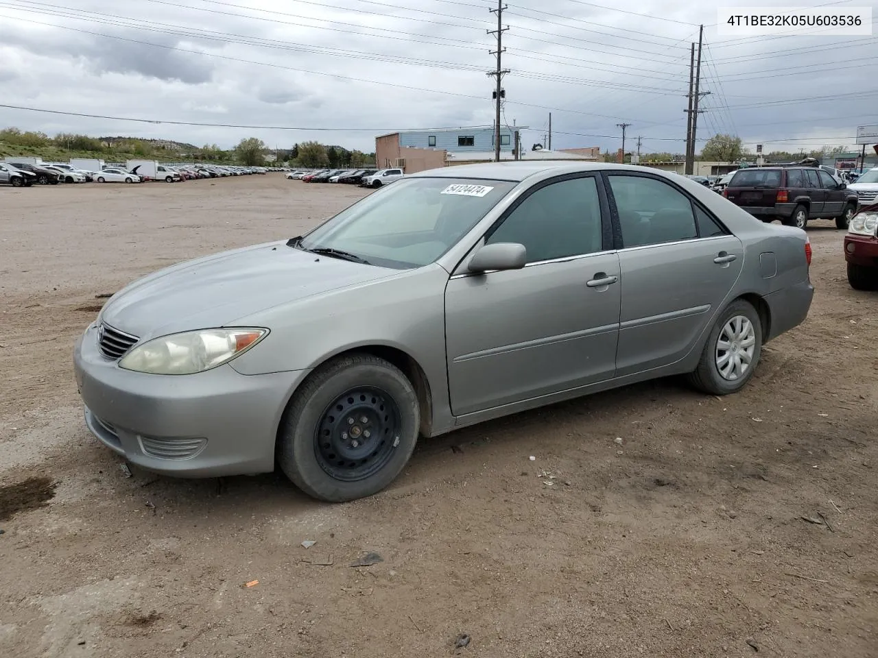 2010 Toyota Camry Le VIN: 4T1BE32K05U603536 Lot: 54124474