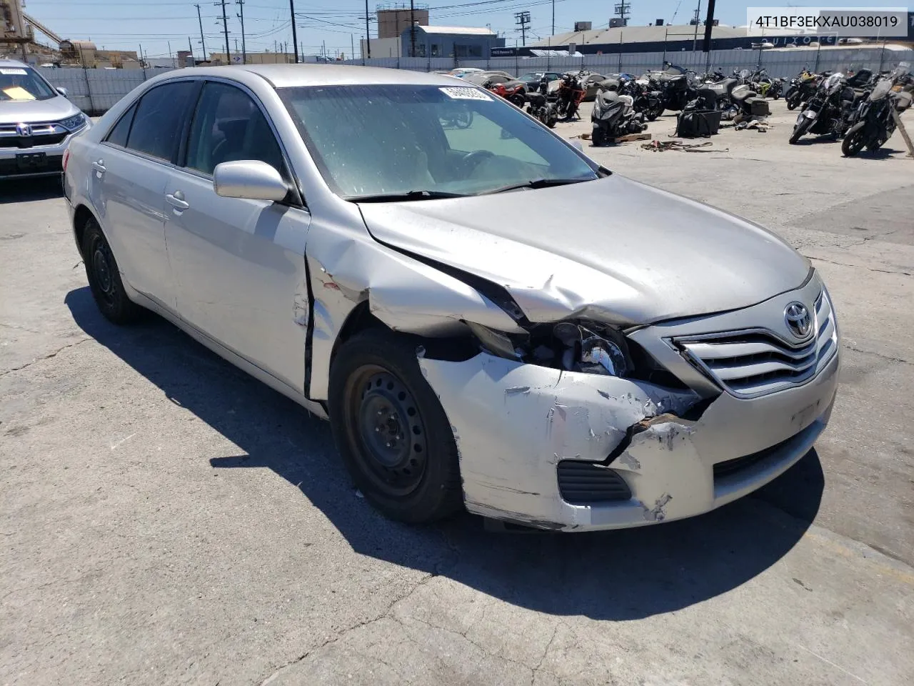 2010 Toyota Camry Base VIN: 4T1BF3EKXAU038019 Lot: 59409253