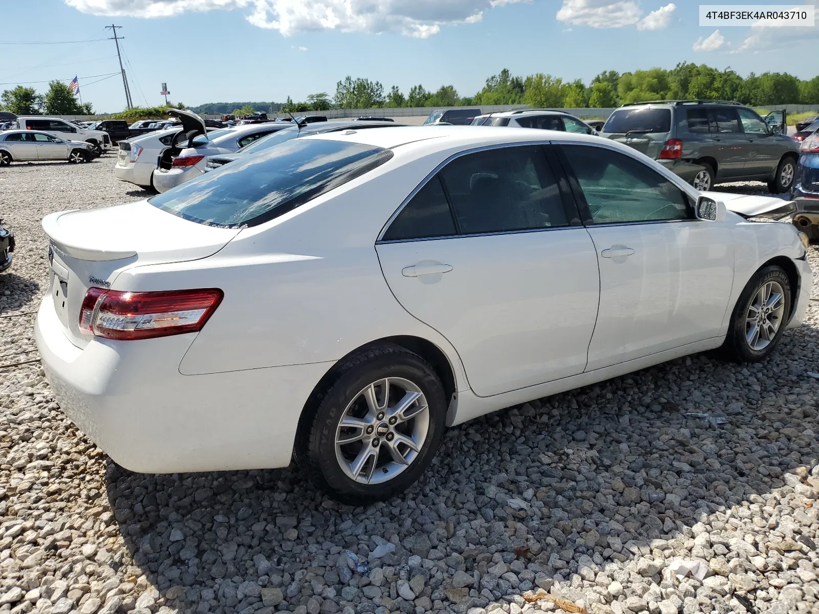 2010 Toyota Camry Base VIN: 4T4BF3EK4AR043710 Lot: 60206204