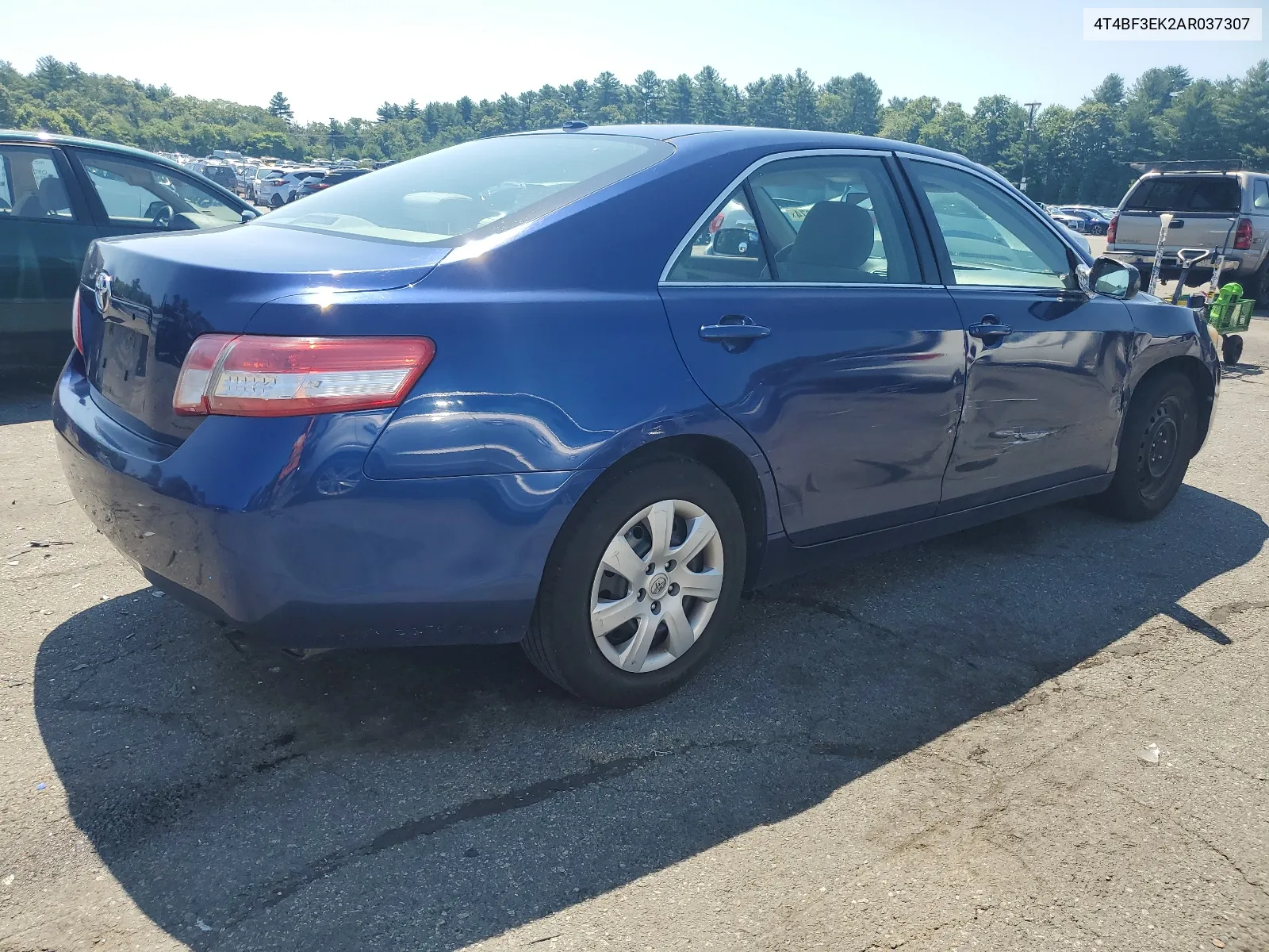 2010 Toyota Camry Base VIN: 4T4BF3EK2AR037307 Lot: 61603374