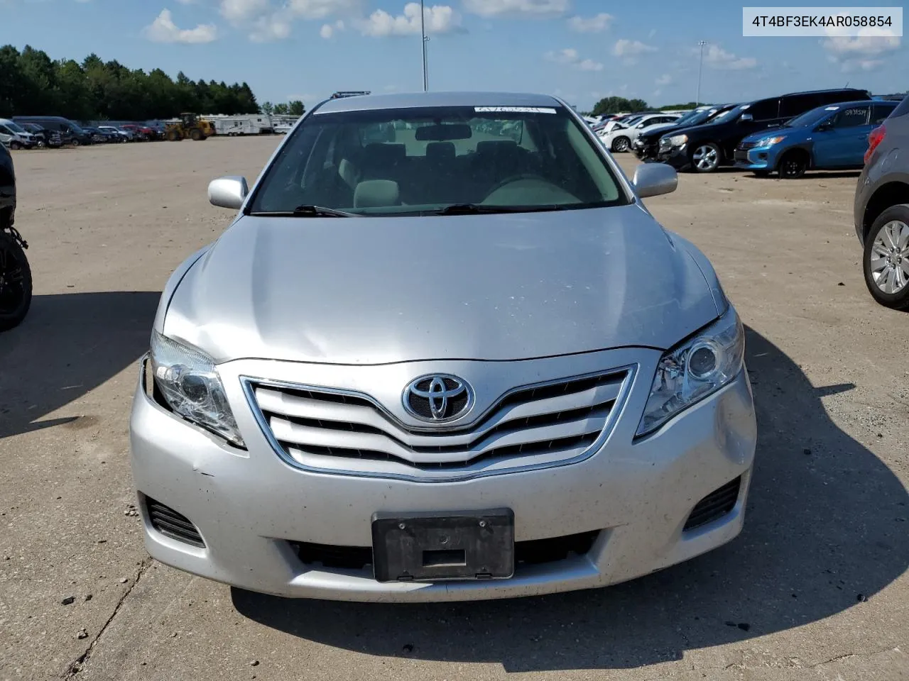 2010 Toyota Camry Base VIN: 4T4BF3EK4AR058854 Lot: 61762534