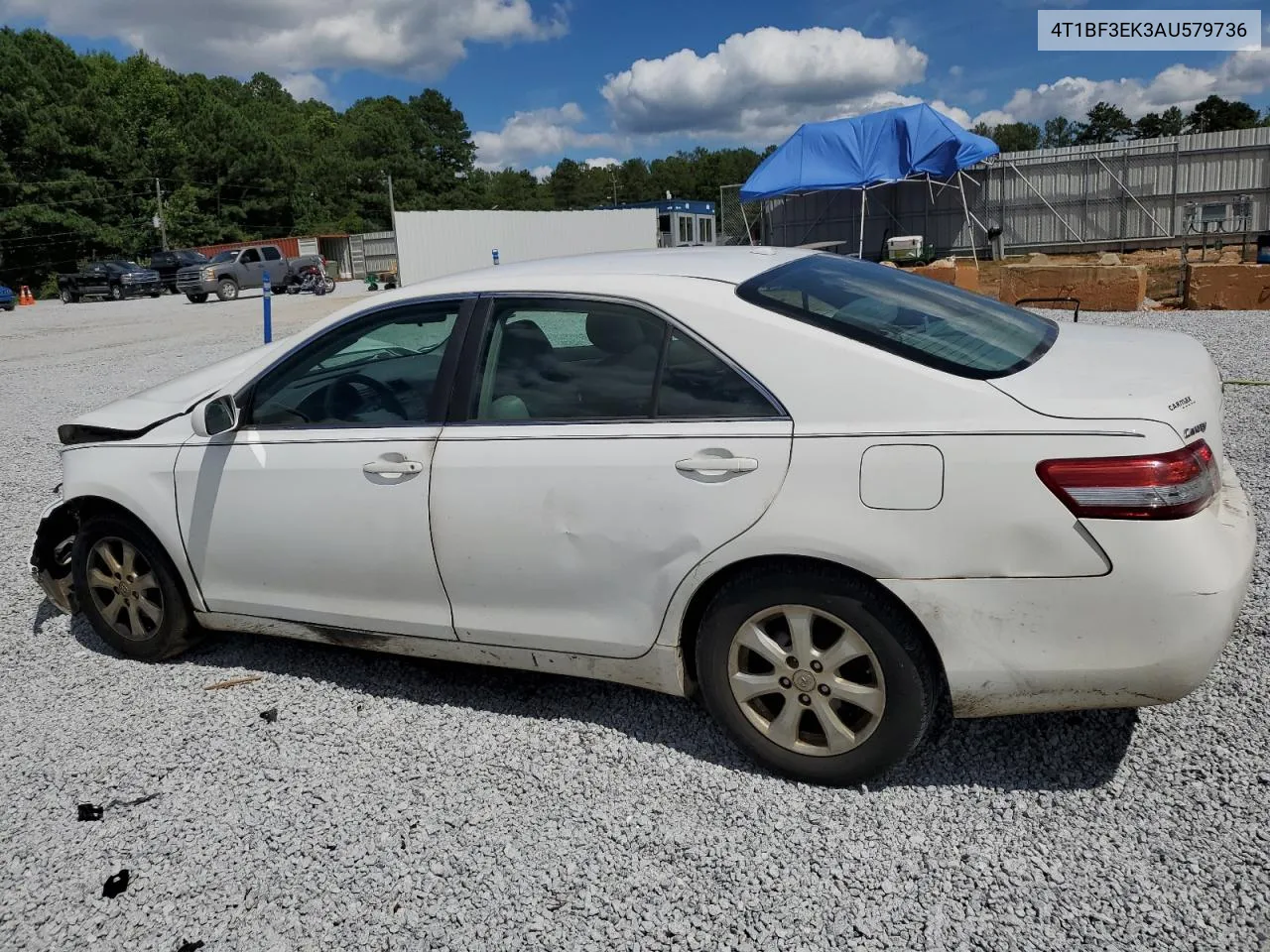 2010 Toyota Camry Base VIN: 4T1BF3EK3AU579736 Lot: 62701264