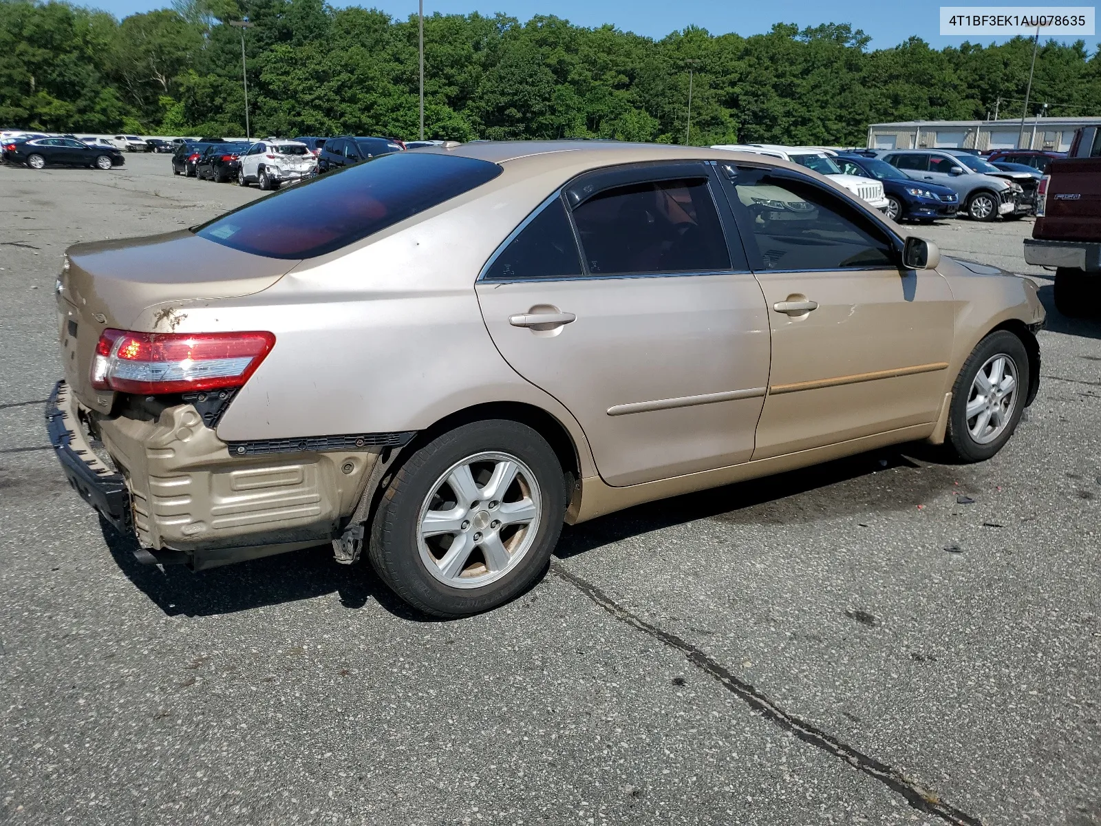 2010 Toyota Camry Base VIN: 4T1BF3EK1AU078635 Lot: 63247354