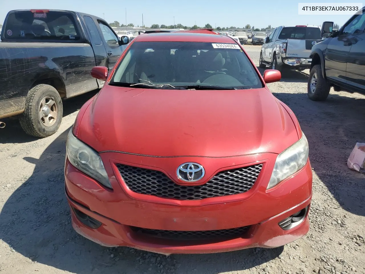 2010 Toyota Camry Base VIN: 4T1BF3EK7AU067333 Lot: 63534084