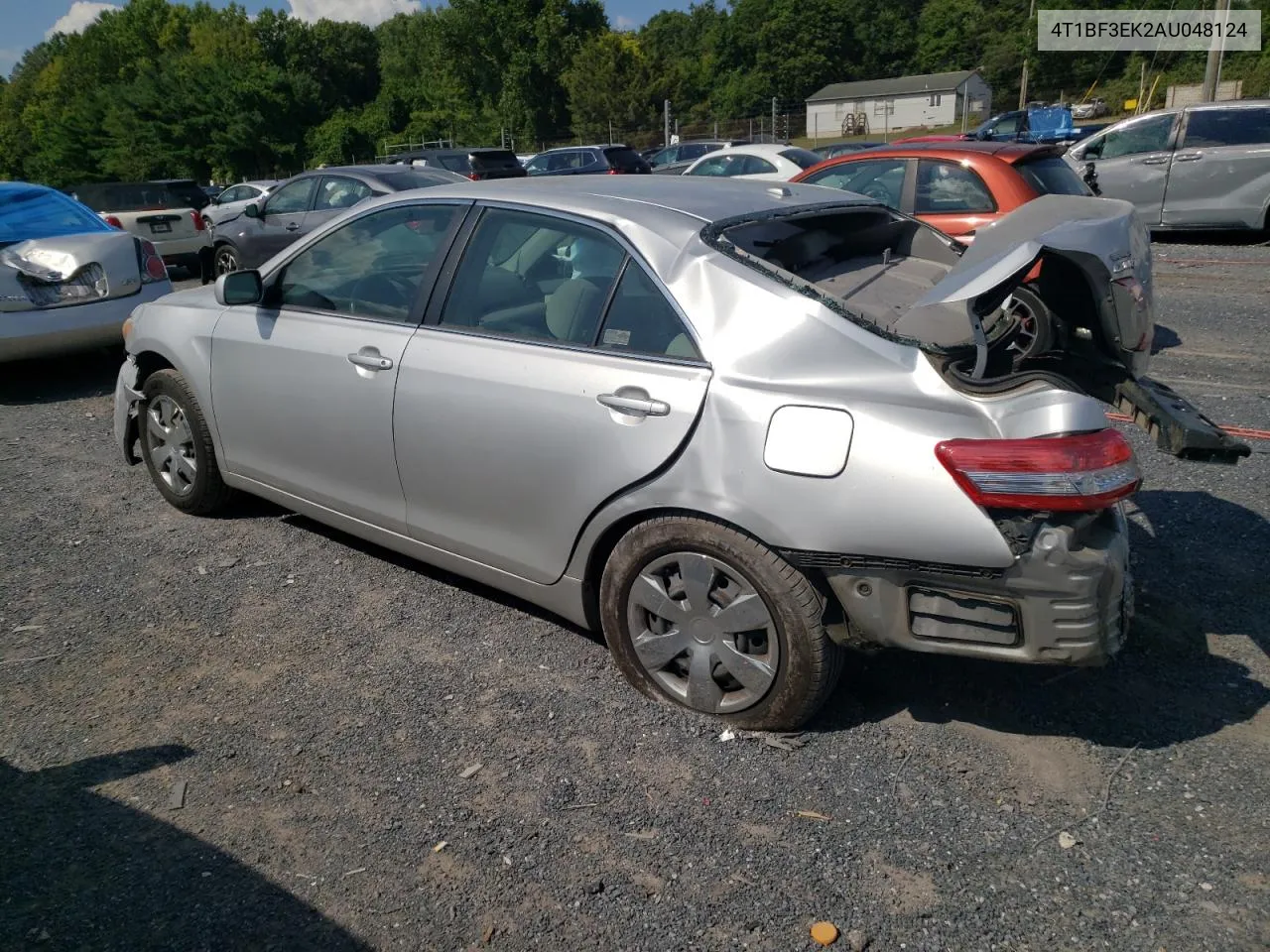 2010 Toyota Camry Base VIN: 4T1BF3EK2AU048124 Lot: 63782244