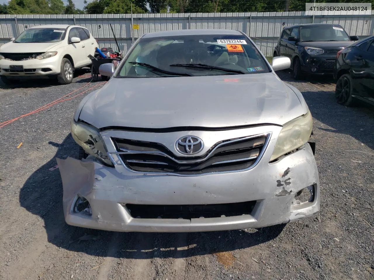 2010 Toyota Camry Base VIN: 4T1BF3EK2AU048124 Lot: 63782244