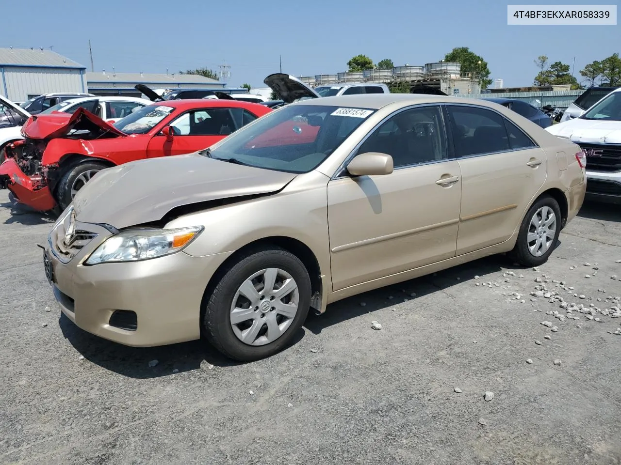 2010 Toyota Camry Base VIN: 4T4BF3EKXAR058339 Lot: 63881574