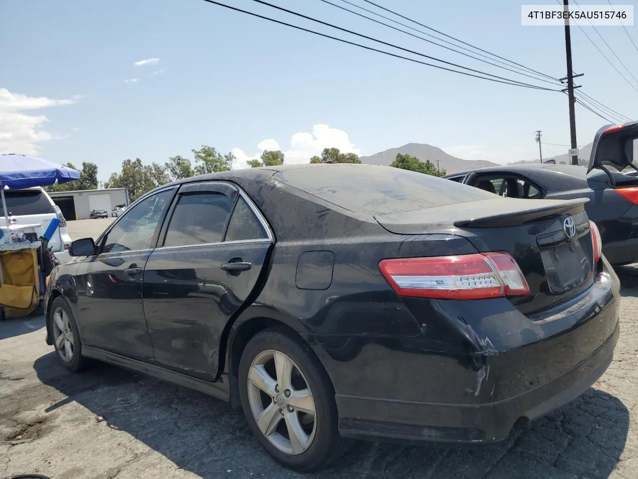 2010 Toyota Camry Base VIN: 4T1BF3EK5AU515746 Lot: 64528794