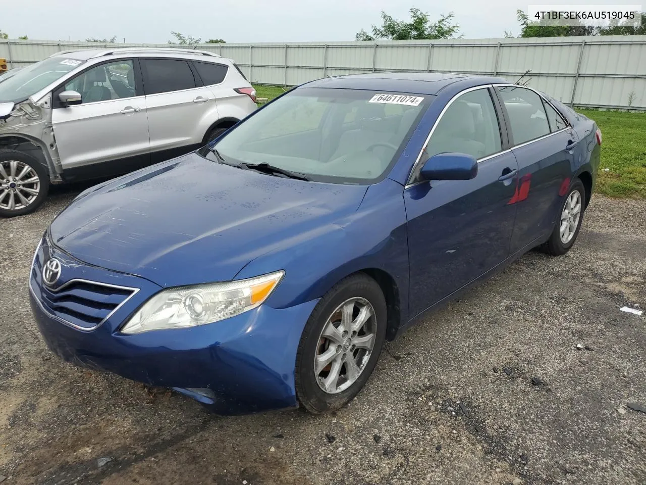 2010 Toyota Camry Base VIN: 4T1BF3EK6AU519045 Lot: 64611074