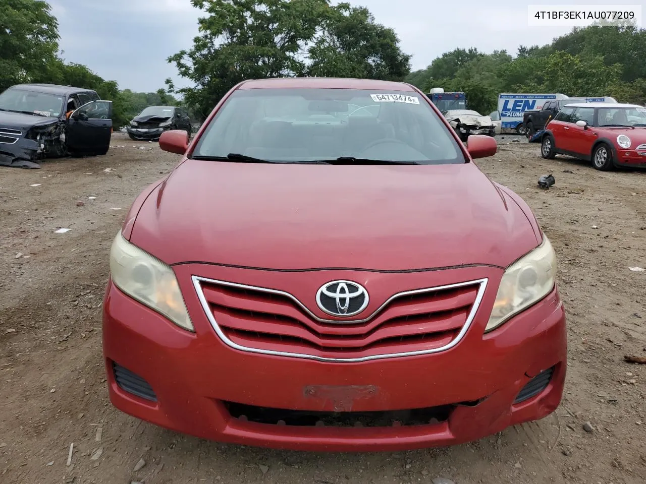 2010 Toyota Camry Base VIN: 4T1BF3EK1AU077209 Lot: 64713474