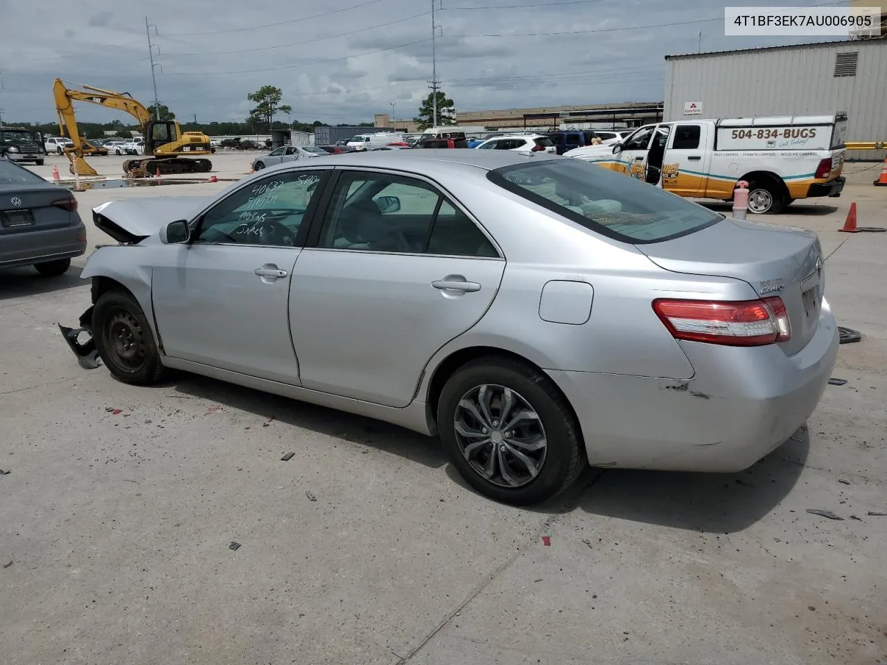 2010 Toyota Camry Base VIN: 4T1BF3EK7AU006905 Lot: 65008514