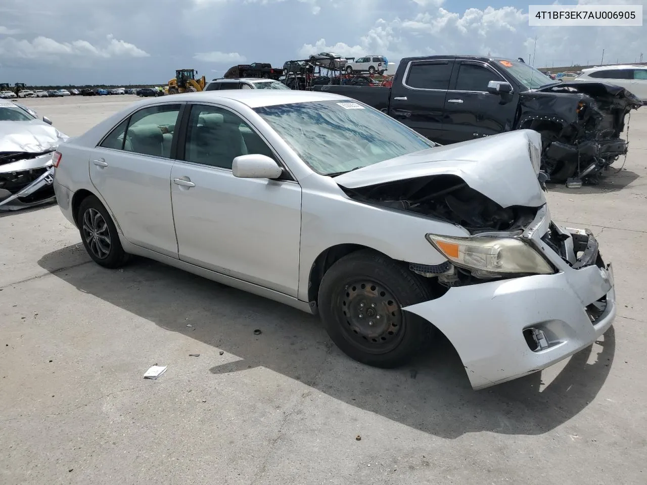 2010 Toyota Camry Base VIN: 4T1BF3EK7AU006905 Lot: 65008514