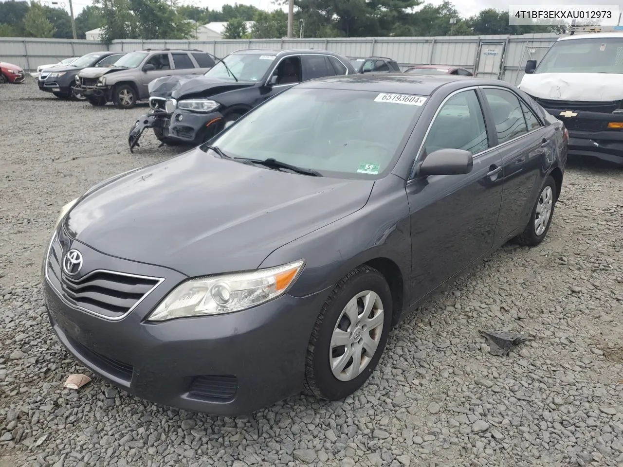 2010 Toyota Camry Base VIN: 4T1BF3EKXAU012973 Lot: 65193604