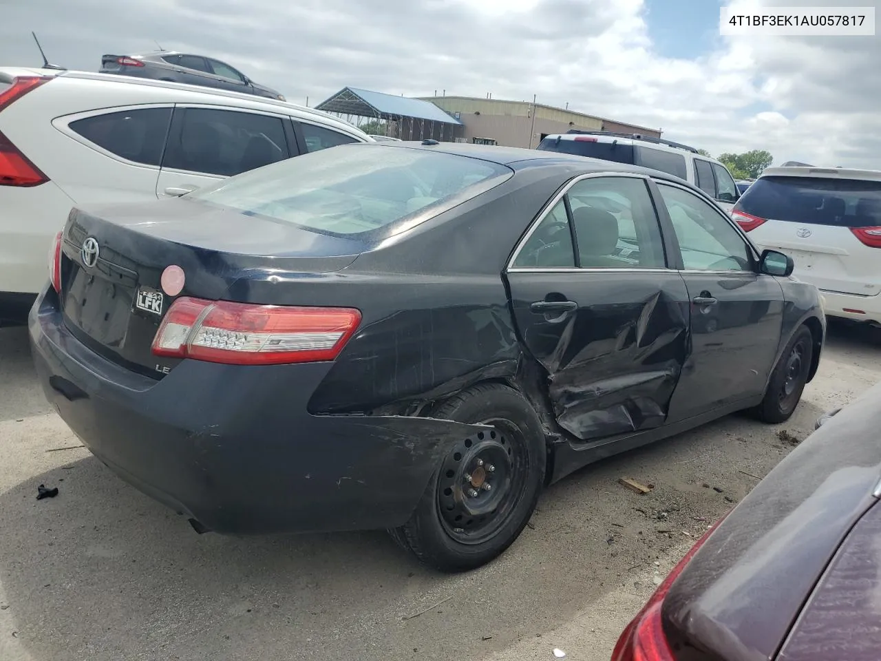 2010 Toyota Camry Base VIN: 4T1BF3EK1AU057817 Lot: 65989324