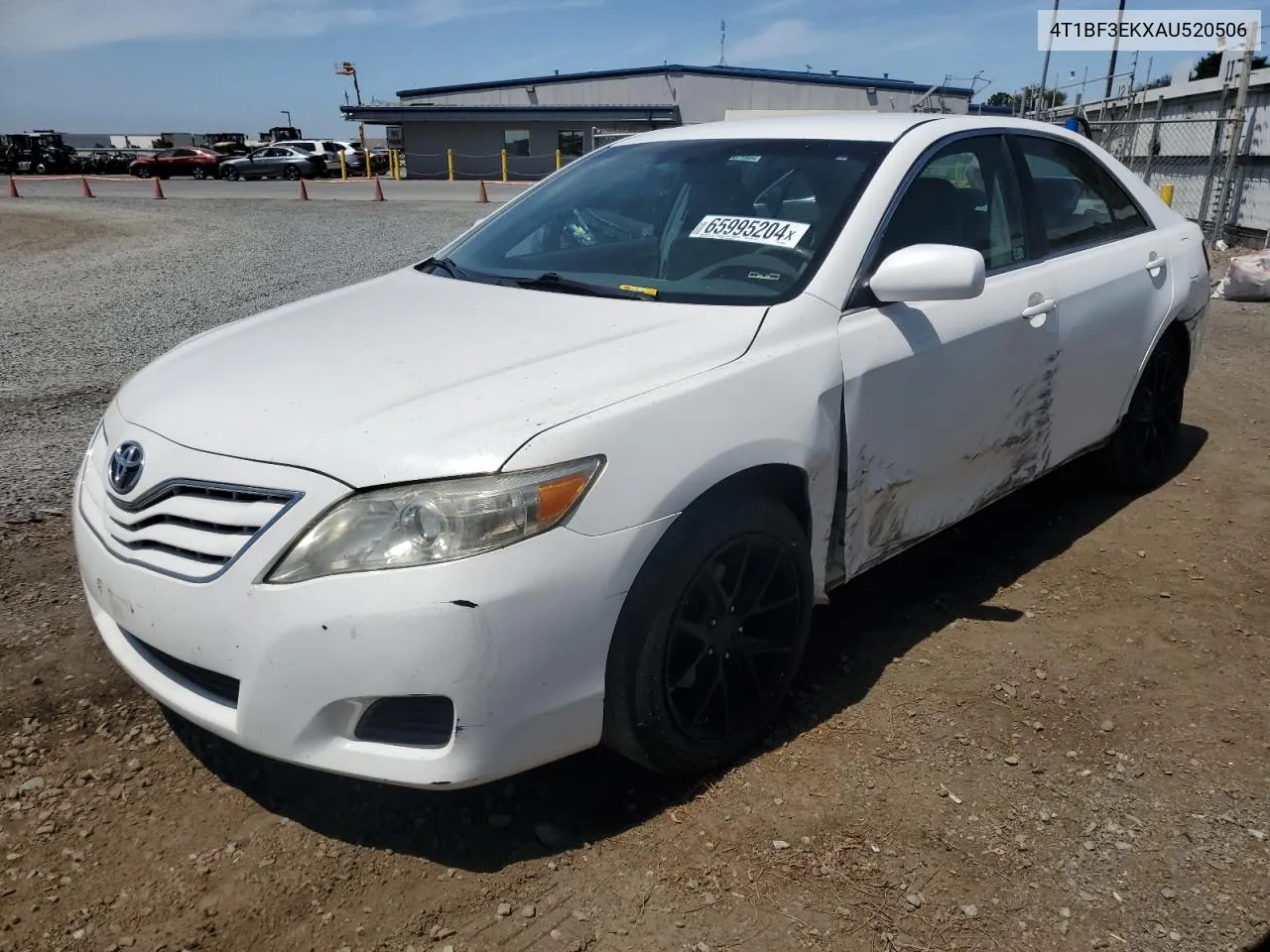 2010 Toyota Camry Base VIN: 4T1BF3EKXAU520506 Lot: 65995204