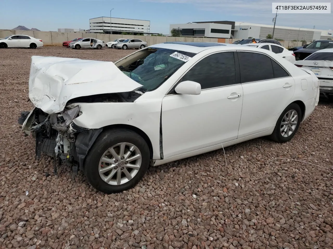 2010 Toyota Camry Base VIN: 4T1BF3EK2AU574592 Lot: 66471524