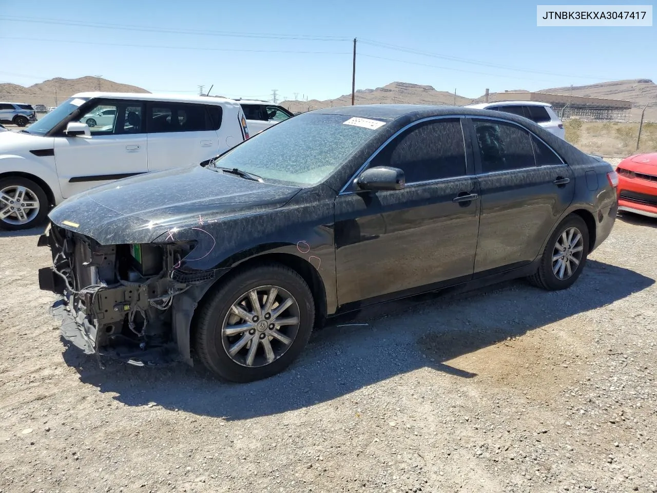 2010 Toyota Camry Se VIN: JTNBK3EKXA3047417 Lot: 66511114