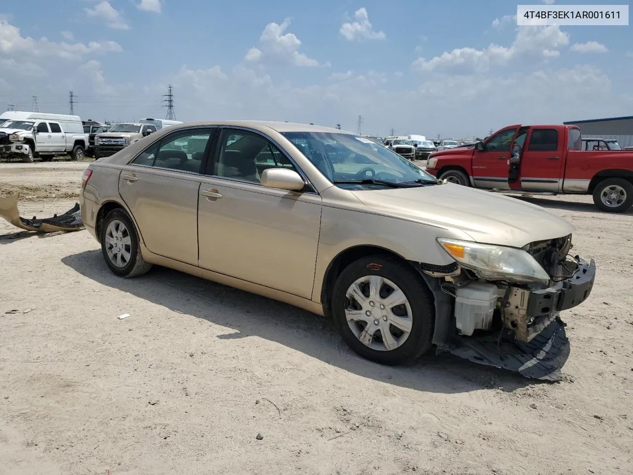 2010 Toyota Camry Base VIN: 4T4BF3EK1AR001611 Lot: 66586064