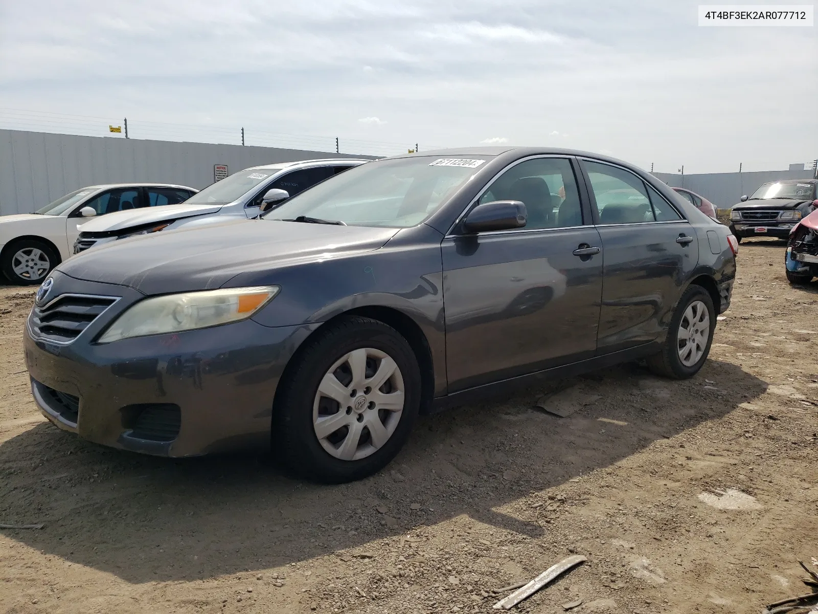 2010 Toyota Camry Base VIN: 4T4BF3EK2AR077712 Lot: 67112204