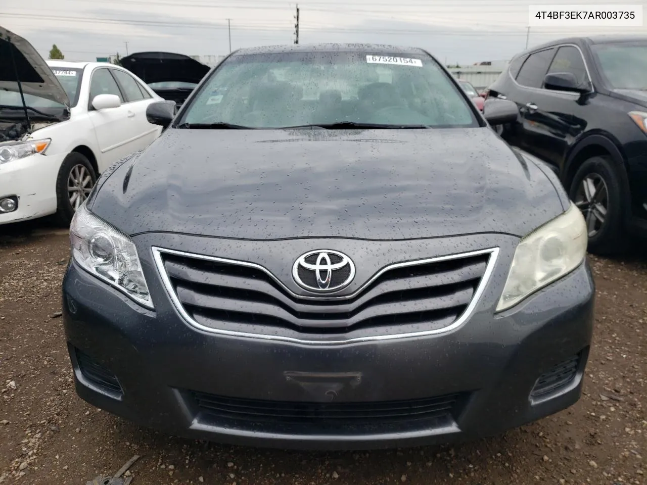 2010 Toyota Camry Base VIN: 4T4BF3EK7AR003735 Lot: 67520154