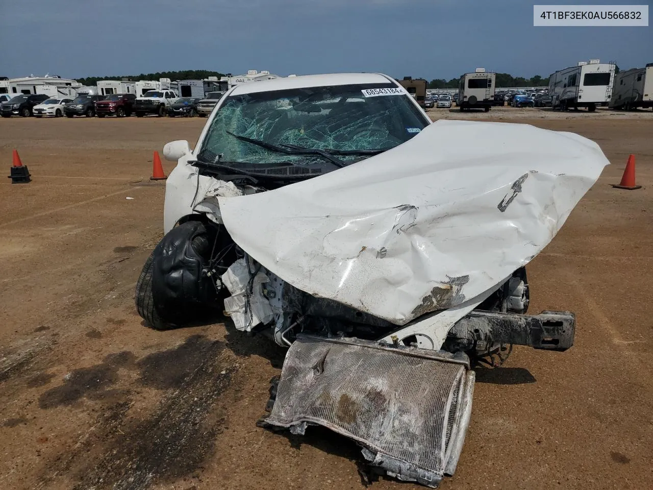 2010 Toyota Camry Base VIN: 4T1BF3EK0AU566832 Lot: 68543184