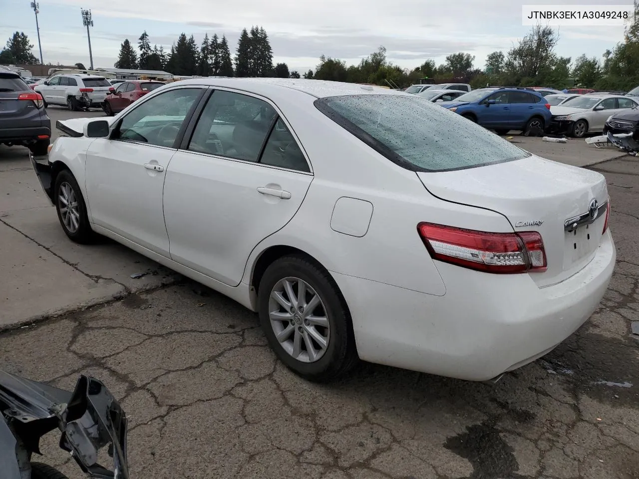 JTNBK3EK1A3049248 2010 Toyota Camry Se