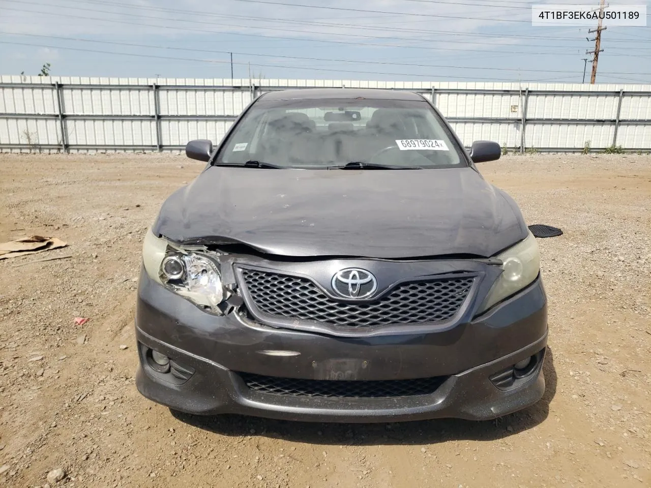 2010 Toyota Camry Base VIN: 4T1BF3EK6AU501189 Lot: 68979024