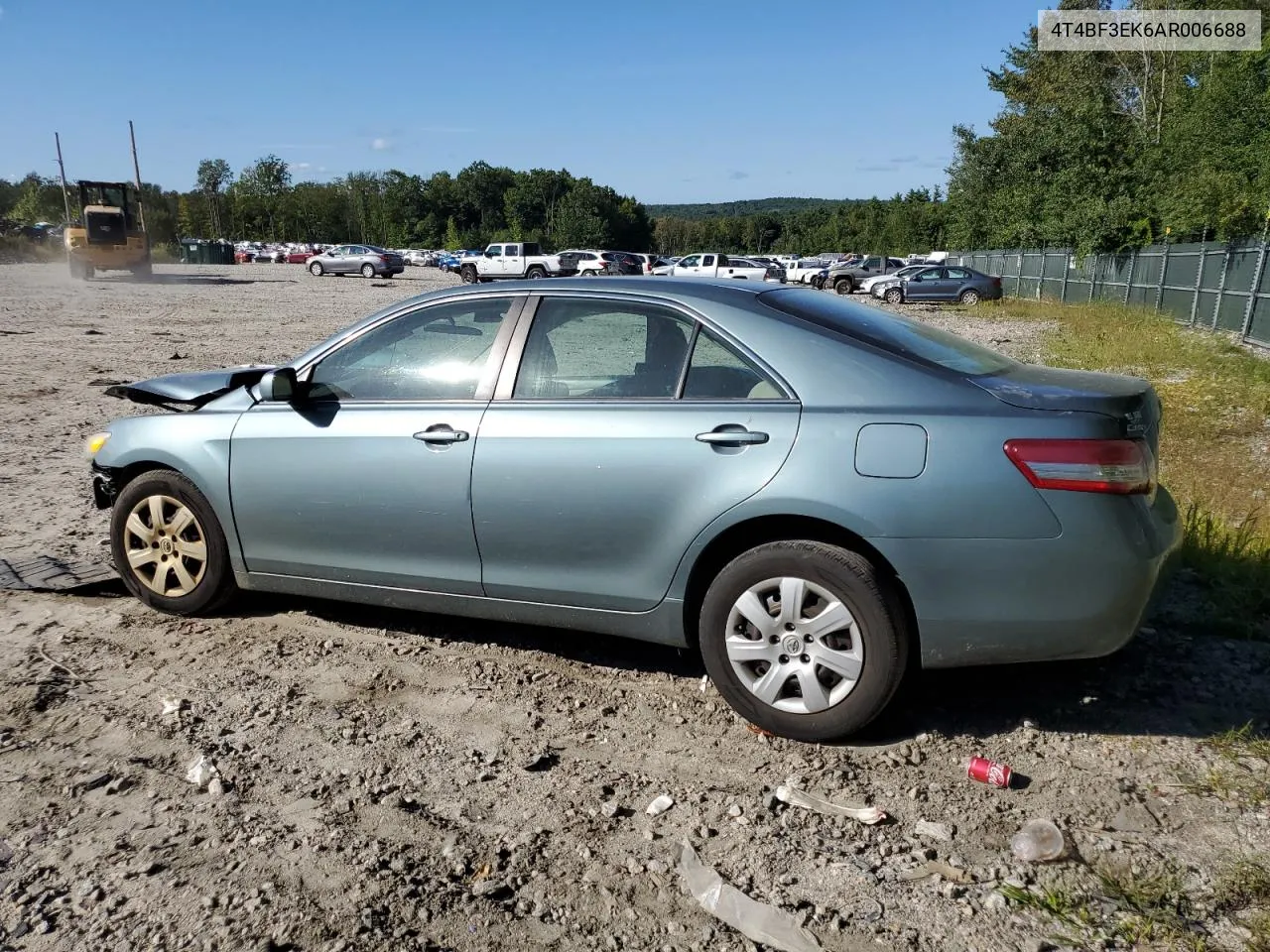 2010 Toyota Camry Base VIN: 4T4BF3EK6AR006688 Lot: 69097934