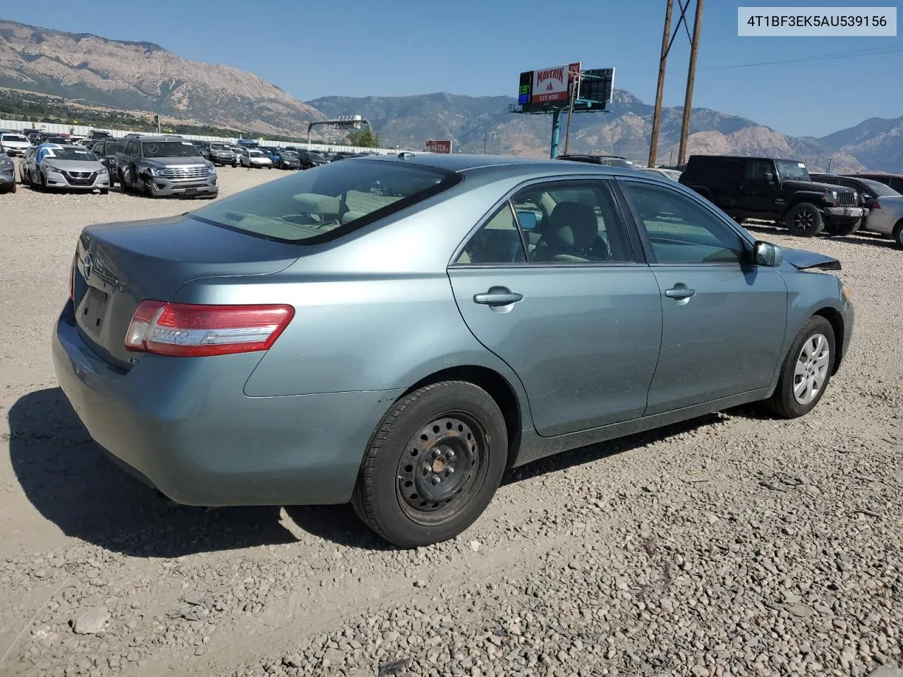 2010 Toyota Camry Base VIN: 4T1BF3EK5AU539156 Lot: 69196984