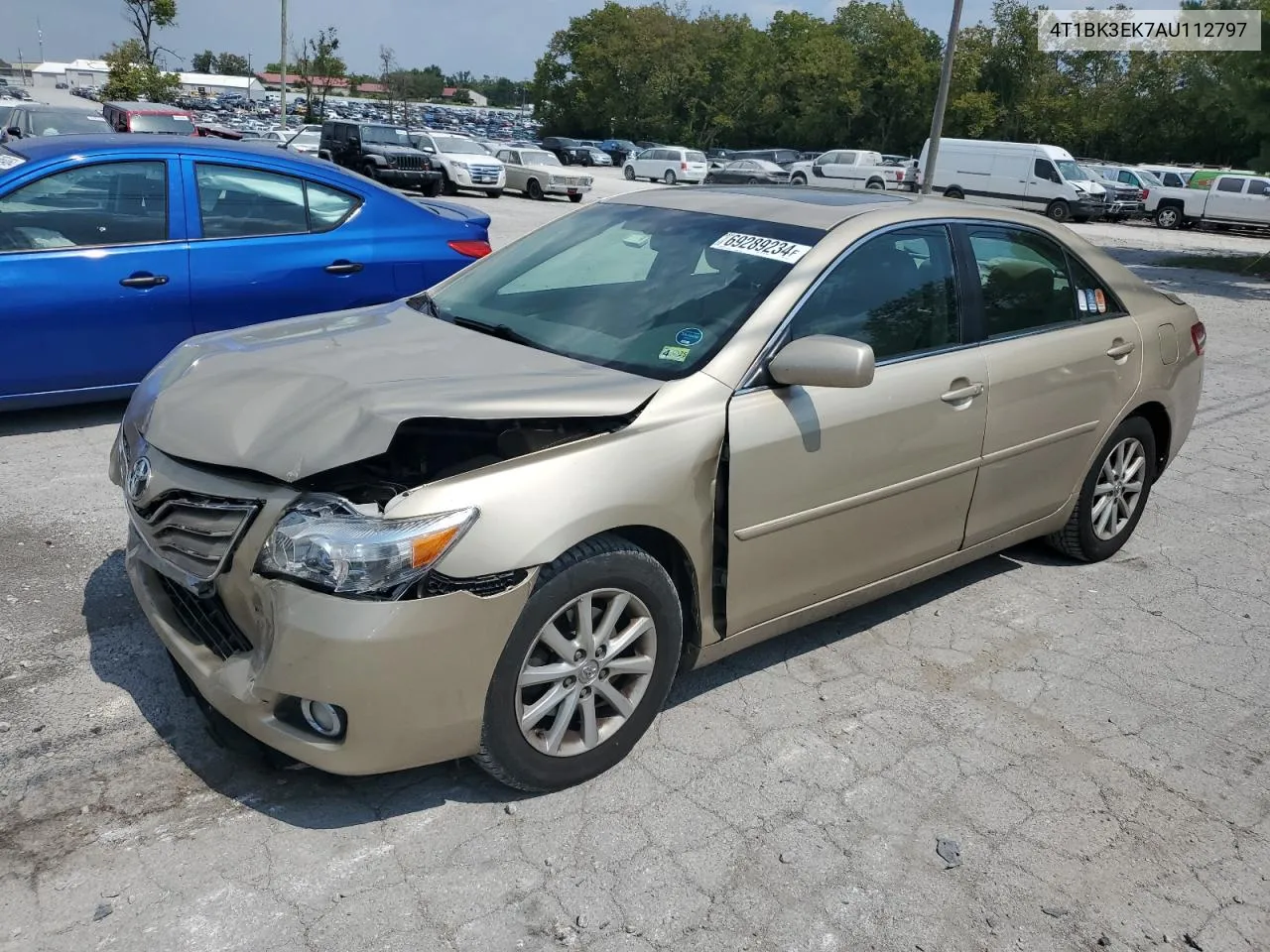 2010 Toyota Camry Se VIN: 4T1BK3EK7AU112797 Lot: 69289234