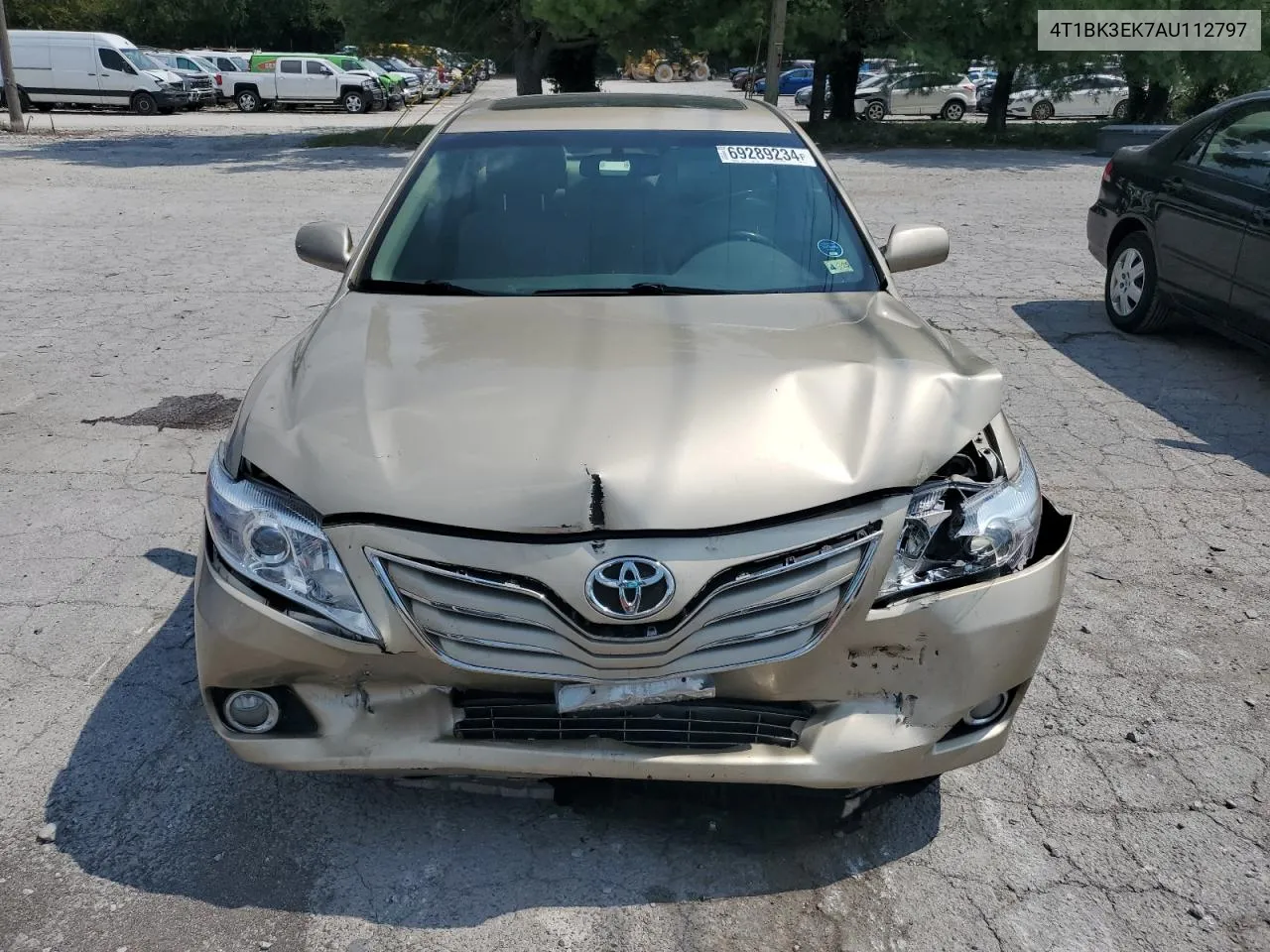 2010 Toyota Camry Se VIN: 4T1BK3EK7AU112797 Lot: 69289234