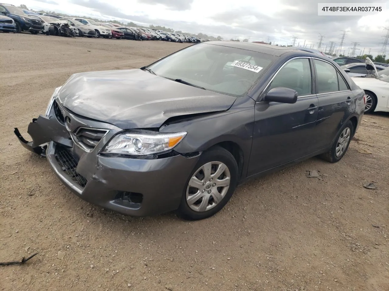 2010 Toyota Camry Base VIN: 4T4BF3EK4AR037745 Lot: 69327554