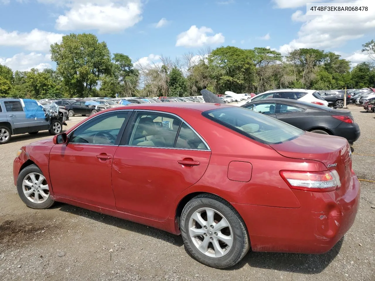 2010 Toyota Camry Base VIN: 4T4BF3EK8AR068478 Lot: 69460504