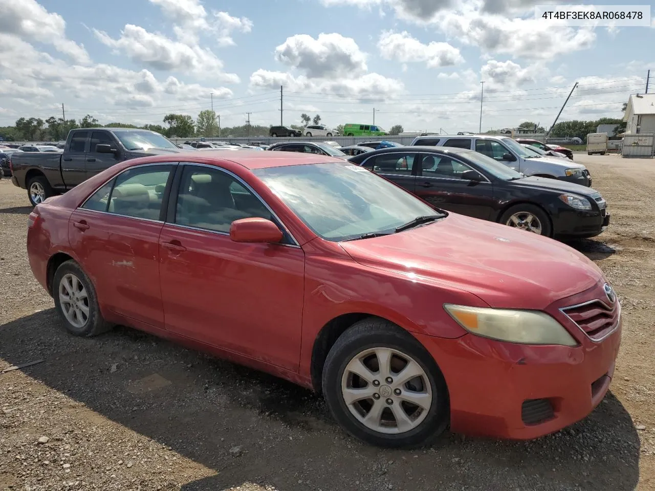 2010 Toyota Camry Base VIN: 4T4BF3EK8AR068478 Lot: 69460504