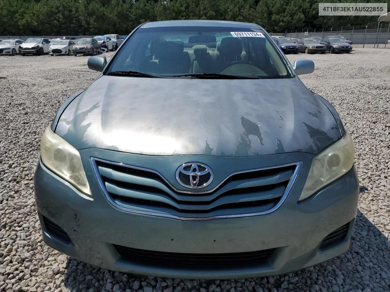 2010 Toyota Camry Base VIN: 4T1BF3EK1AU522855 Lot: 69711134