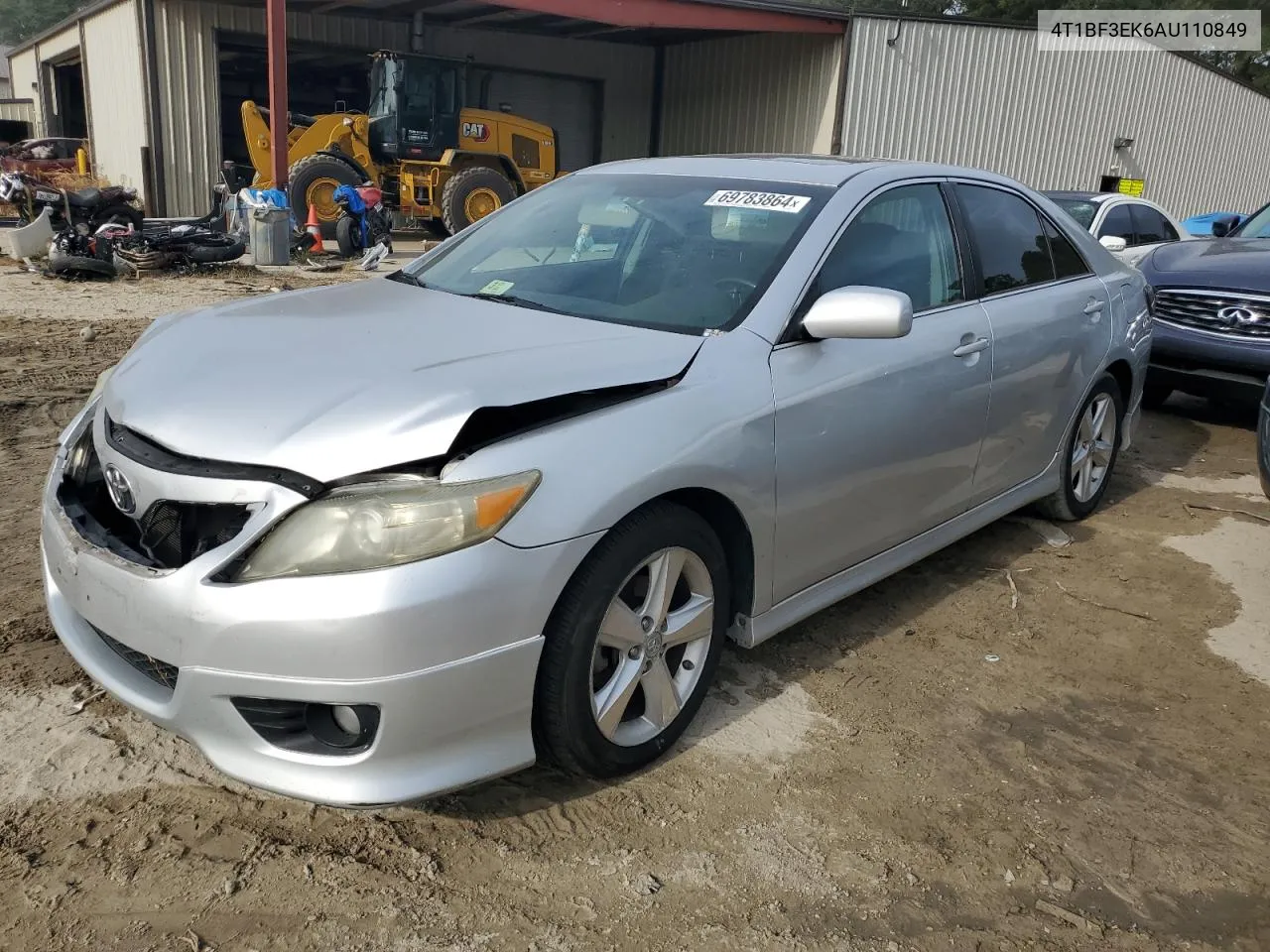 2010 Toyota Camry Base VIN: 4T1BF3EK6AU110849 Lot: 69783864