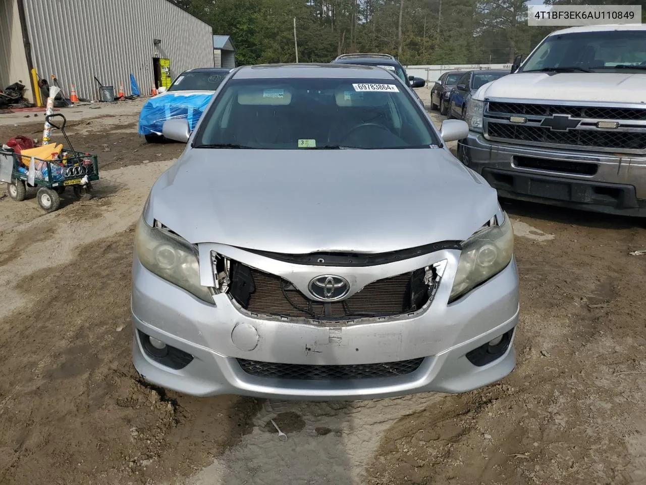 2010 Toyota Camry Base VIN: 4T1BF3EK6AU110849 Lot: 69783864