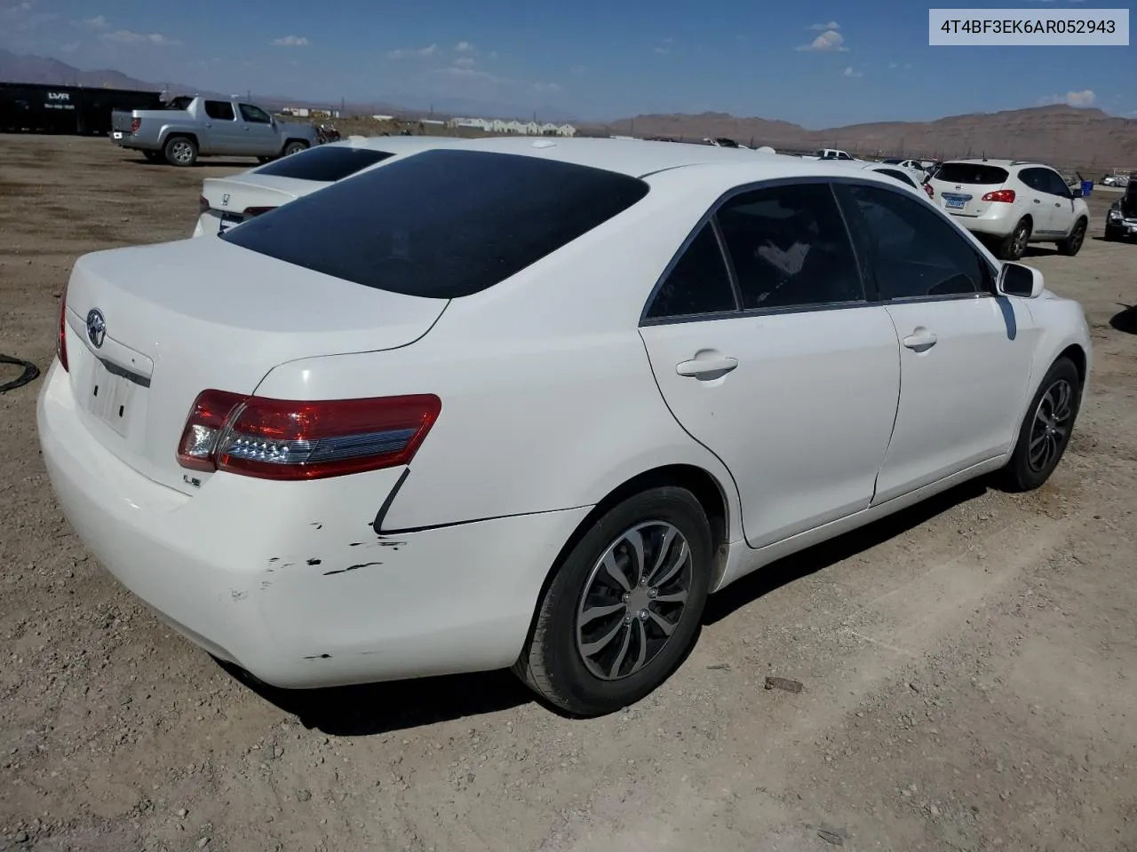 2010 Toyota Camry Base VIN: 4T4BF3EK6AR052943 Lot: 69848764