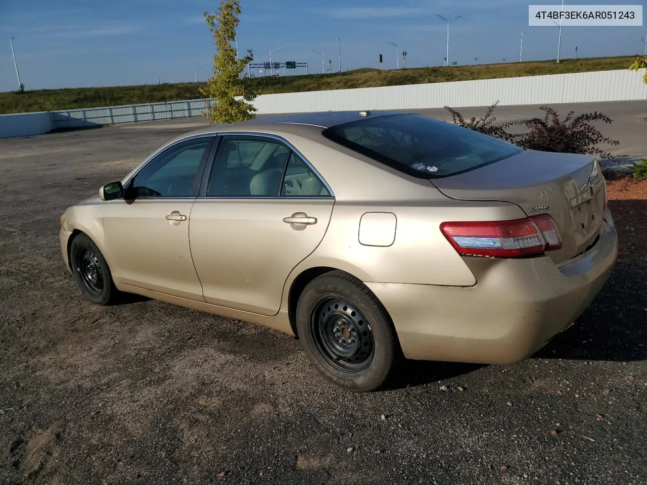 2010 Toyota Camry Base VIN: 4T4BF3EK6AR051243 Lot: 69879594