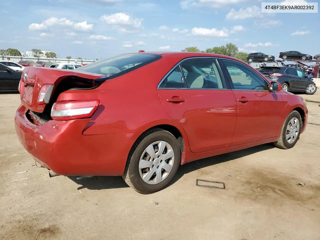 2010 Toyota Camry Base VIN: 4T4BF3EK9AR002392 Lot: 70254124