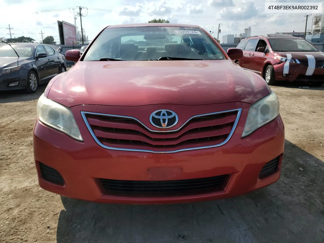 2010 Toyota Camry Base VIN: 4T4BF3EK9AR002392 Lot: 70254124