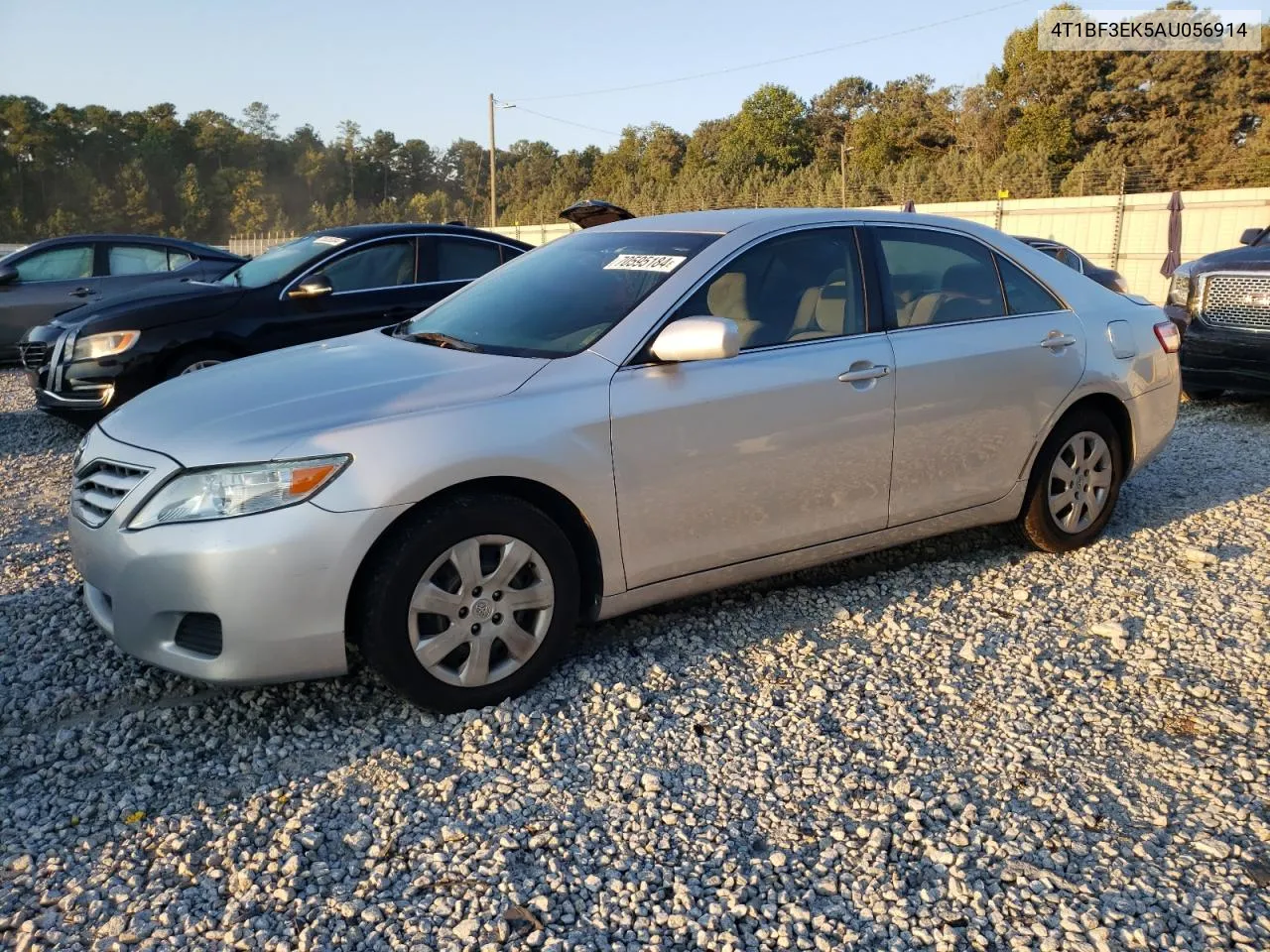 2010 Toyota Camry Base VIN: 4T1BF3EK5AU056914 Lot: 70595184