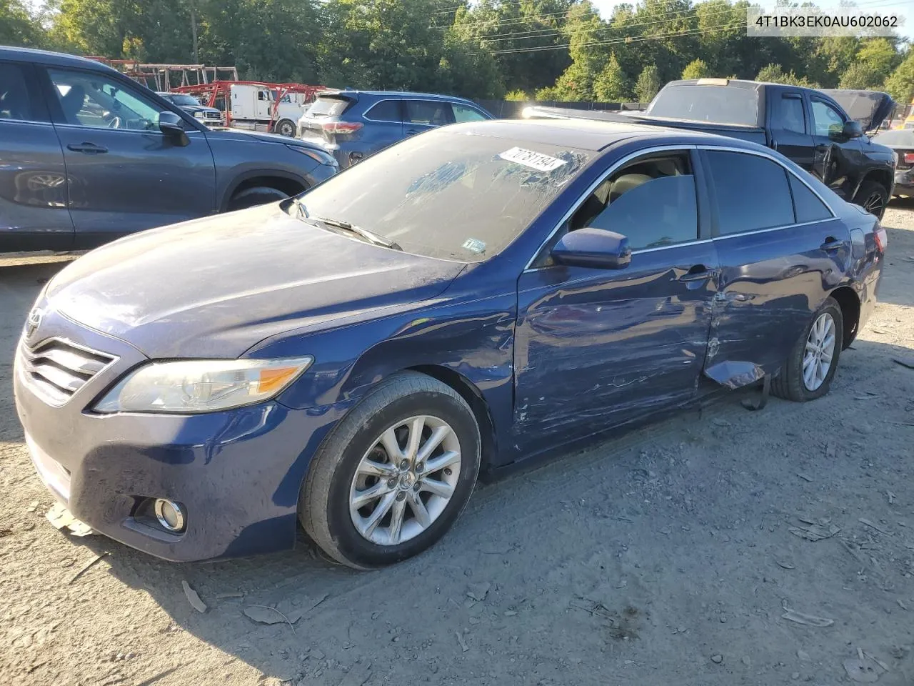 2010 Toyota Camry Se VIN: 4T1BK3EK0AU602062 Lot: 70781194