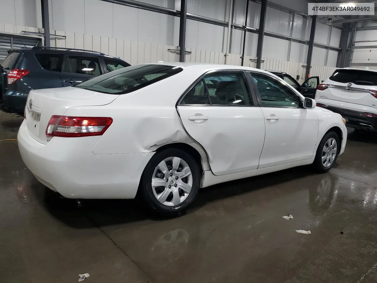 2010 Toyota Camry Base VIN: 4T4BF3EK3AR049692 Lot: 70796654