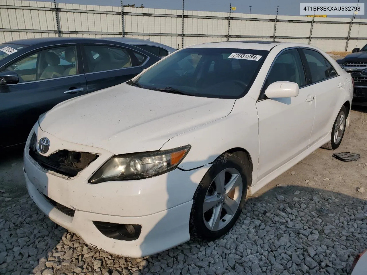 2010 Toyota Camry Base VIN: 4T1BF3EKXAU532798 Lot: 71031284