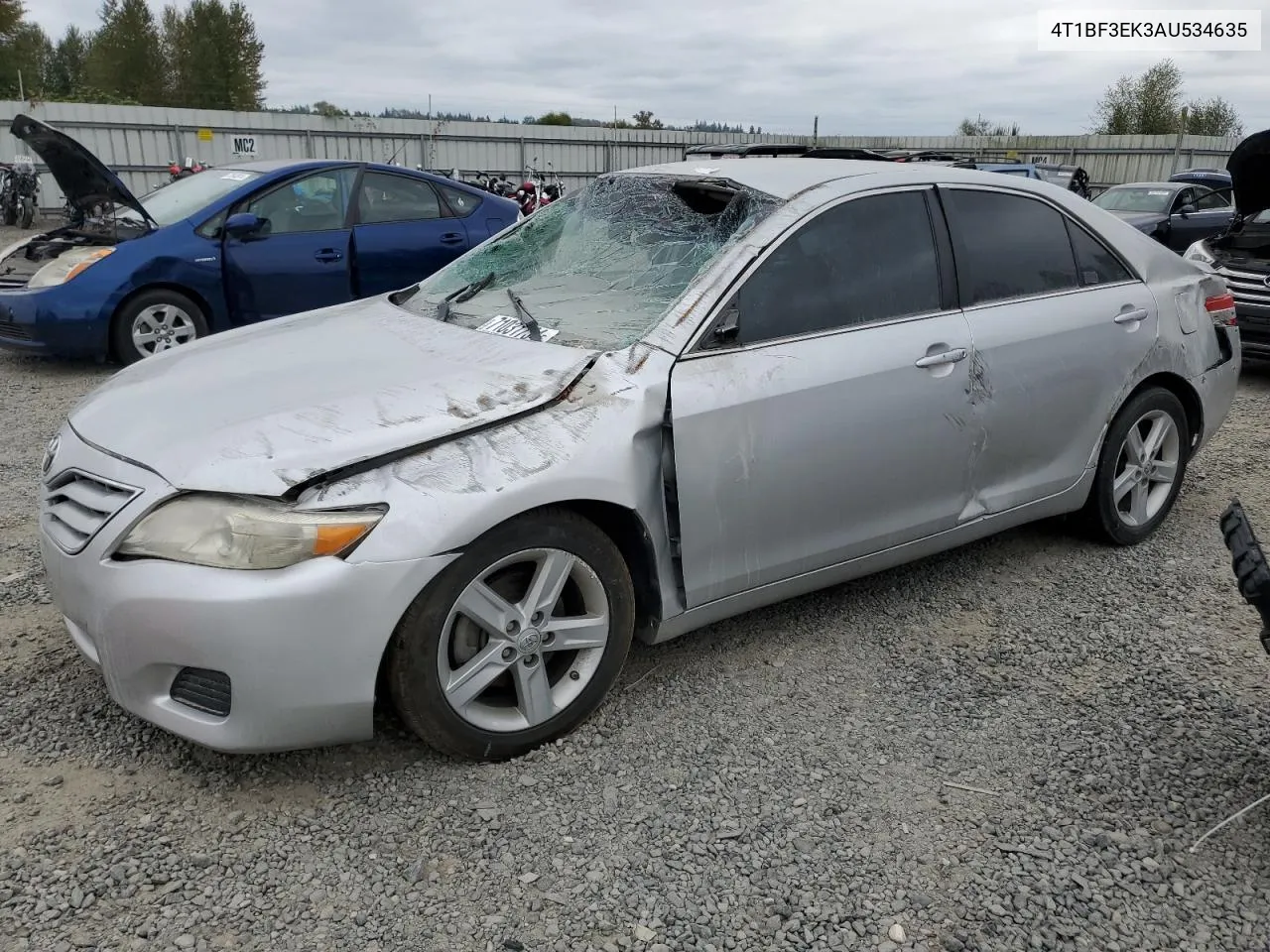 2010 Toyota Camry Base VIN: 4T1BF3EK3AU534635 Lot: 71031734